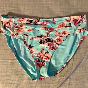 Liz Claiborne Floral Swimsuit Bottom